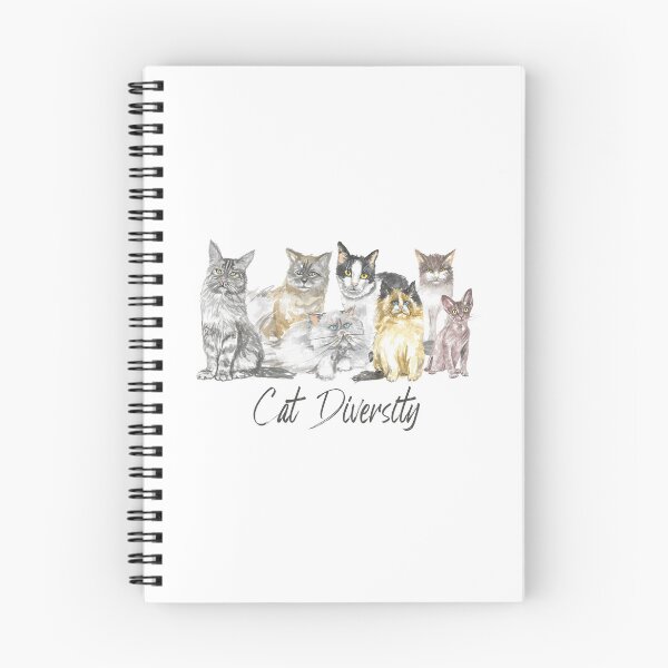 Item preview, Cat Diversity Fur Babies Graphic Design designed and sold by QuanJewelry.
