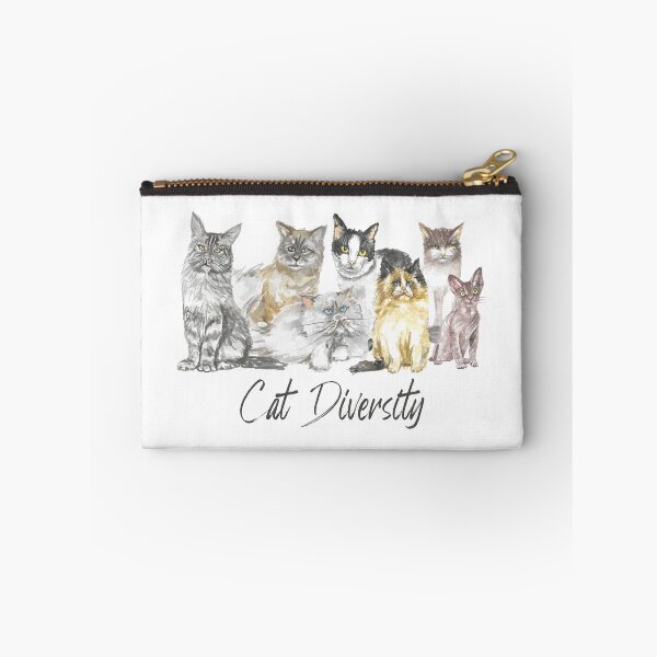 Item preview, Cat Diversity Fur Babies Graphic Design designed and sold by QuanJewelry.