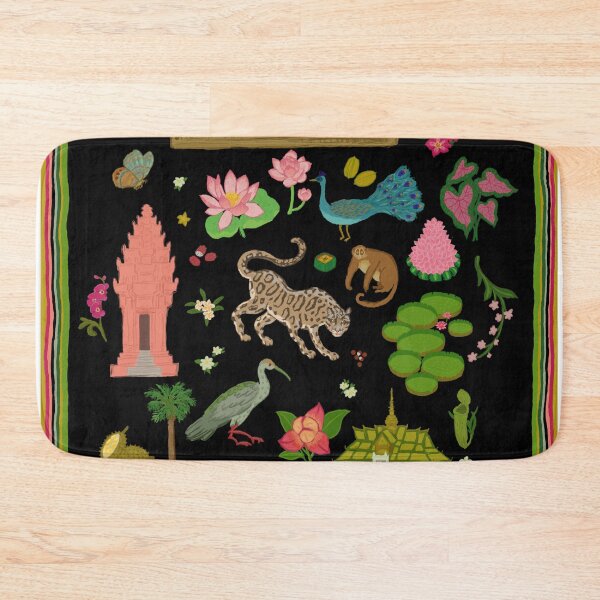 Item preview, Motivo de camboya designed and sold by CKCRedbubble.