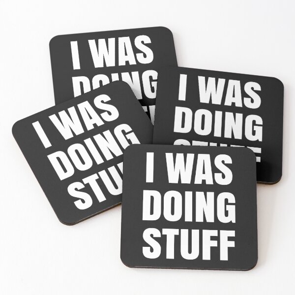 Item preview, I Was Doing Stuff Funny Couple I'm Stuff  designed and sold by LordArt.