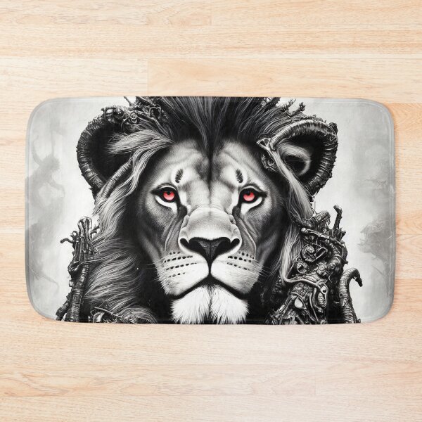 Item preview, Fantasy Lion with Red Eyes  designed and sold by Elisabeth Lucas.