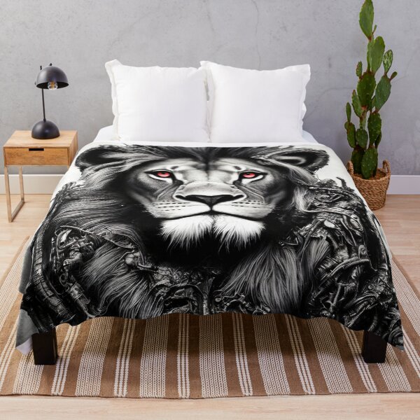 Item preview, Fantasy Lion with Red Eyes  designed and sold by Elisabeth Lucas.