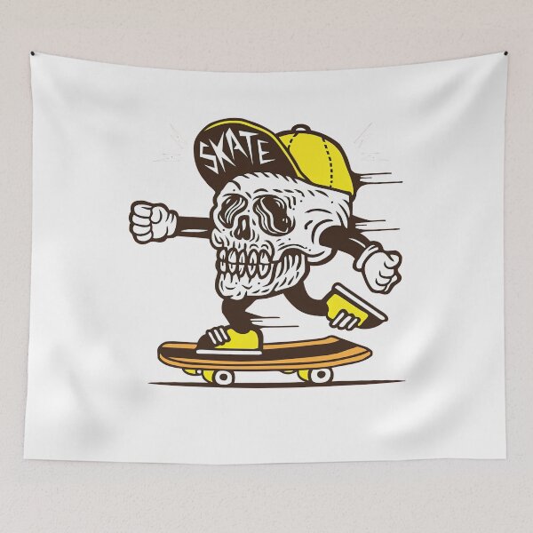 Item preview, Skateboarding Skeleton Shirt, Thrashermagazine, The Berrics designed and sold by Skateboard-Art.