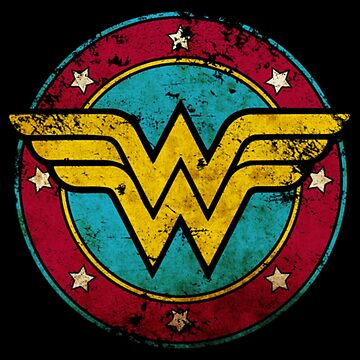 Artwork thumbnail, Copy of Super Hero Girl Wonder. W.o.m.a.n Watercolour Nature Logo by ww84gift