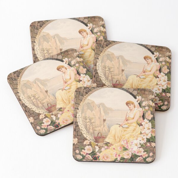 Item preview, Beautiful lady surrounded by flowers and natural beauty  designed and sold by mycloudzdesign.