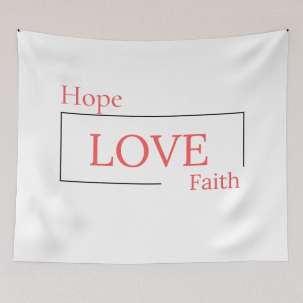 Item preview, Love is the Mariage Between Hope and Faith designed and sold by Chris Purdy.