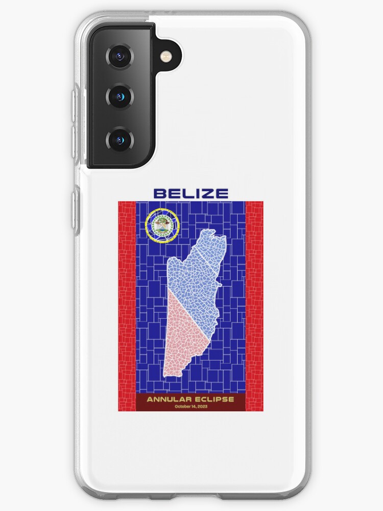 Thumbnail 1 of 4, Samsung Galaxy Phone Case, Belize Annular Eclipse 2023 designed and sold by Eclipse2024.