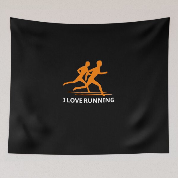 Item preview, I love running designed and sold by mahmoudfarrag.