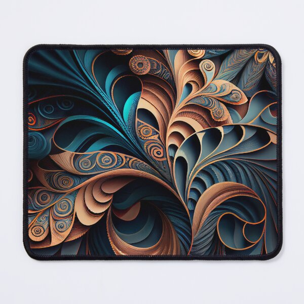 Item preview, Cool Elegant Fancy Pattern Digital Painting designed and sold by CodeAndColors.