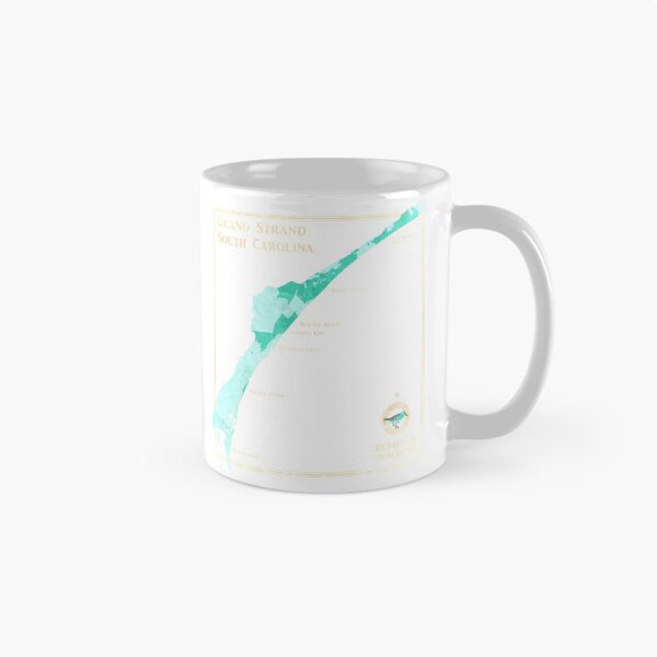 Item preview, Myrtle Beach Grand Strand South Carolina Map designed and sold by Travis Peterson.
