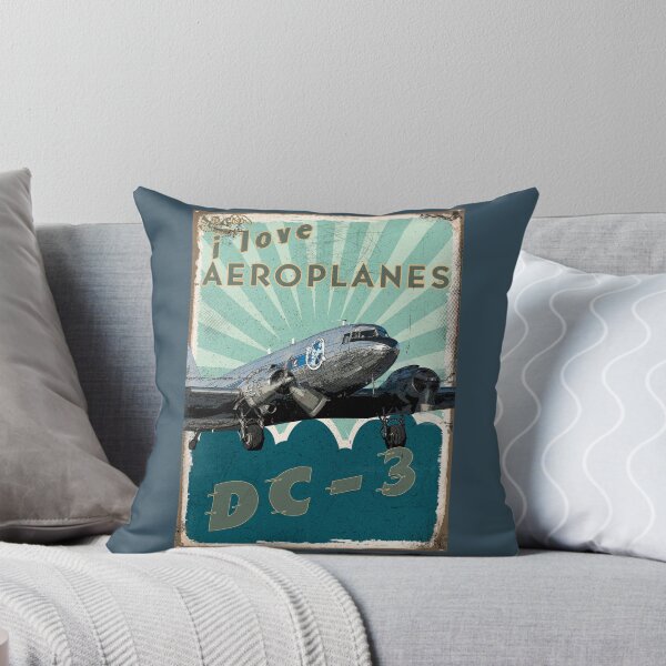 Item preview, Old Aeroplane Tin Sign_01 designed and sold by SEADOGPRINTS.