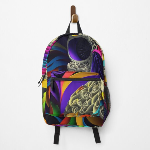 Item preview, Technicolor Party Skull designed and sold by Wander Lost.