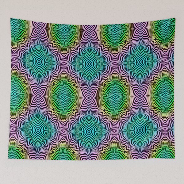 Item preview, Colourful Waves designed and sold by artoffaizan.