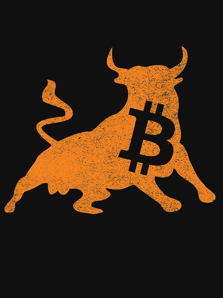 crypto-currencies bull logo