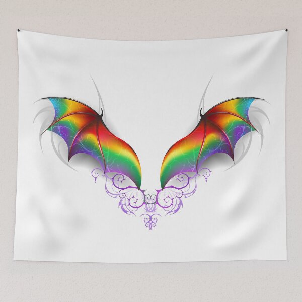 Item preview, Wings of Rainbow Dragon designed and sold by Blackmoon9.