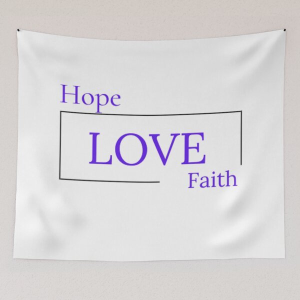 Item preview, Hope and Faith is the Foundation for a Loving Mariage designed and sold by Chris Purdy.