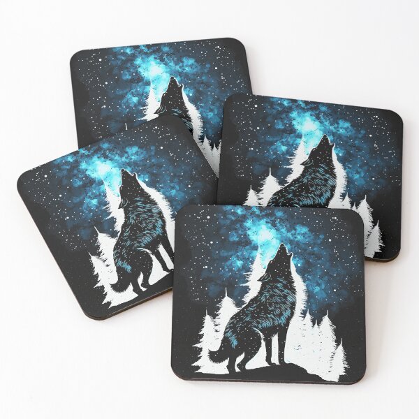 Item preview, Howling Wolf Silhouette designed and sold by Wander Lost.
