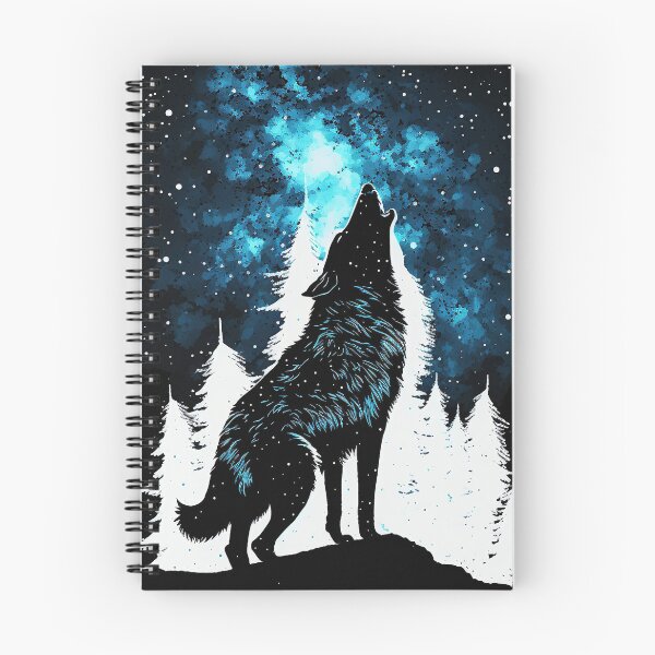 Item preview, Howling Wolf Silhouette designed and sold by Wander Lost.