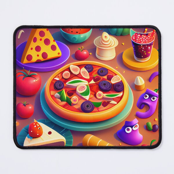 Artikelvorschau, Abstract Fun Food Collection Digital Painting entworfen und verkauft von CodeAndColors.