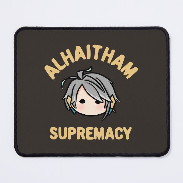 Item preview, Genshin Impact Alhaitham supremacy chibi head | Morcaworks designed and sold by Morcawork.