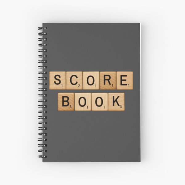 Item preview, Score Book, Scrabble Tiles designed and sold by RstyBcktWkshp.