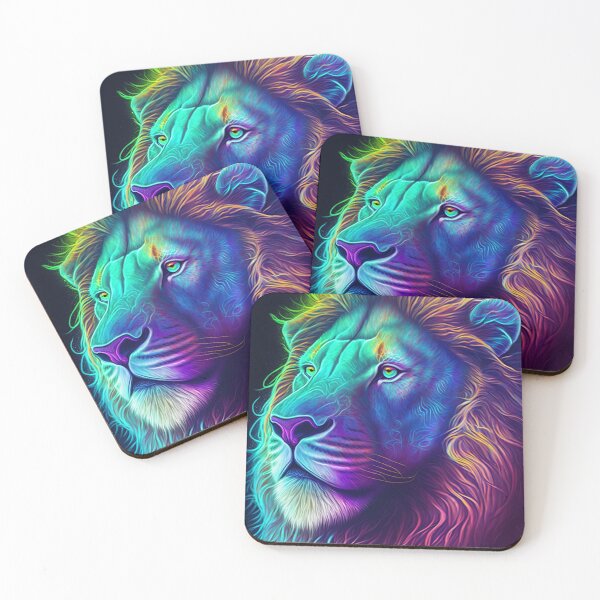 Item preview, Psychedelic Lion designed and sold by Wander Lost.