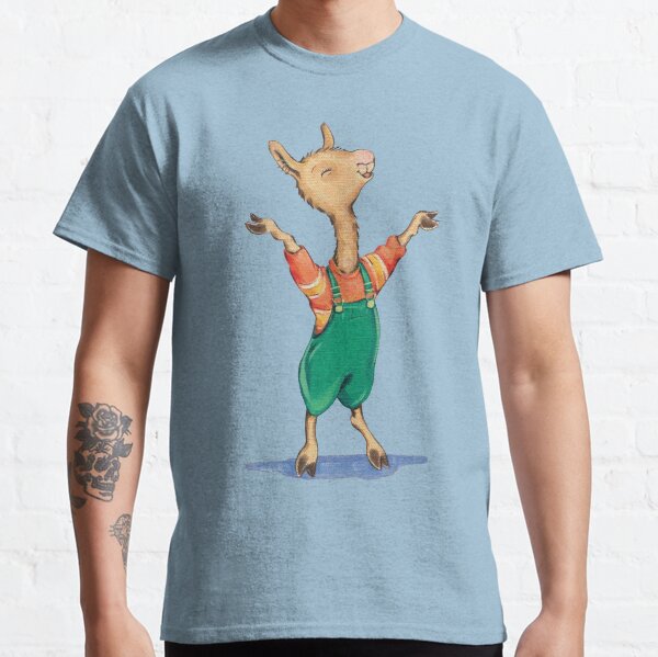 Baby Llama classic illustration Classic T-Shirt