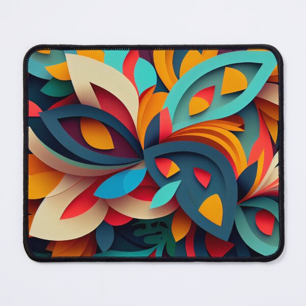 Artikelvorschau, Abstract Modern Bright Pattern Digital Painting entworfen und verkauft von CodeAndColors.