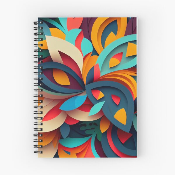 Item preview, Abstract Modern Bright Pattern Digital Painting designed and sold by CodeAndColors.