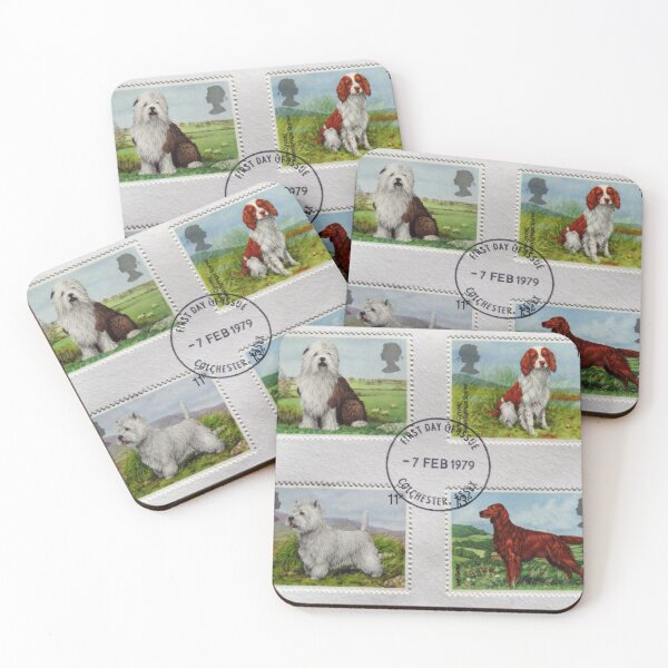 Item preview, First Day Issue Stamps - British Dogs designed and sold by wiggyofipswich.