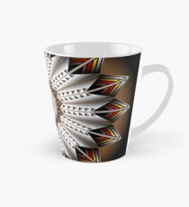 Native Feather Design Tall Mug