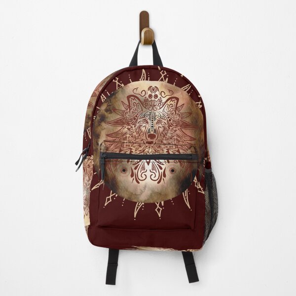 Item preview, La Luna Wolf Mandala Eclipse - Cool Essentia designed and sold by ttsayt1earth.