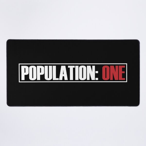 Item preview, POPULATION: ONE logo designed and sold by RNDM-DSGNS.