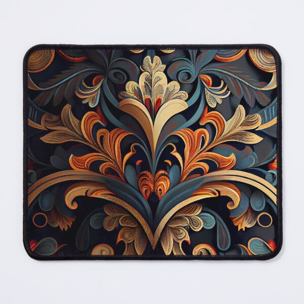 Item preview, Elegant Beautiful Fancy Floral Pattern Digital Painting designed and sold by CodeAndColors.