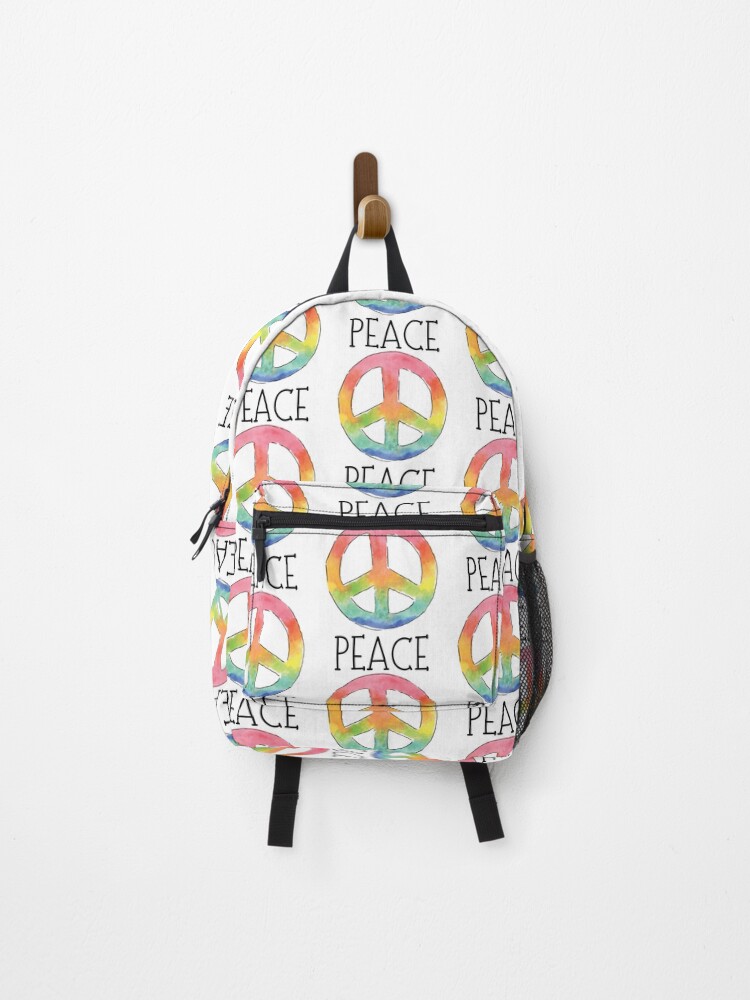 Thumbnail 1 of 3, Backpack, PEACE designed and sold by FXR-Designs.