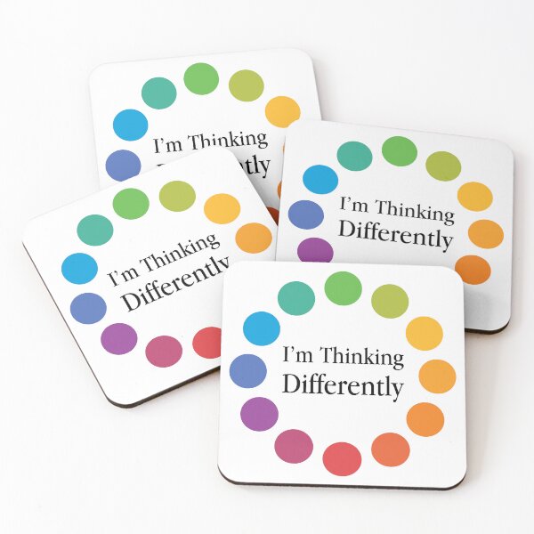 Item preview, I'm Thinking Differently ( White edition ) designed and sold by stormrender.