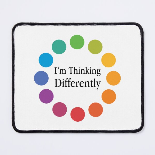 Item preview, I'm Thinking Differently ( White edition ) designed and sold by stormrender.