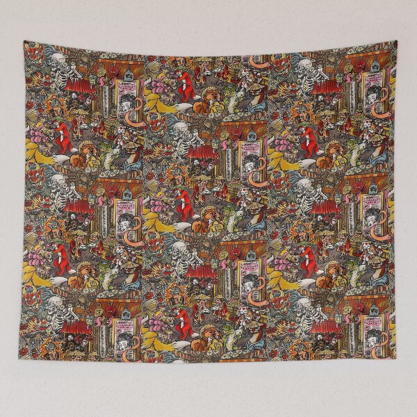 Item preview, Yokai Festival designed and sold by BaileyShay.