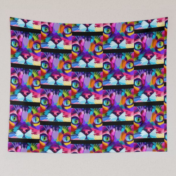 Item preview, Rainbow Kitten      designed and sold by LineOLakesStore.