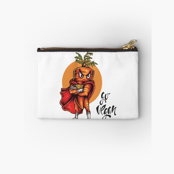 Item preview, Go Vegan Carrot Superhero Foodie Vegetable Superhero  designed and sold by ProjectX23.