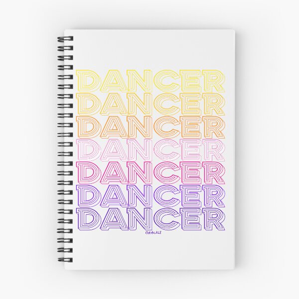 Item preview, Dancer Repeating Text (Sunset Version) designed and sold by JanGrackle.