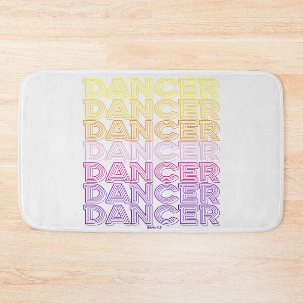 Item preview, Dancer Repeating Text (Sunset Version) designed and sold by JanGrackle.