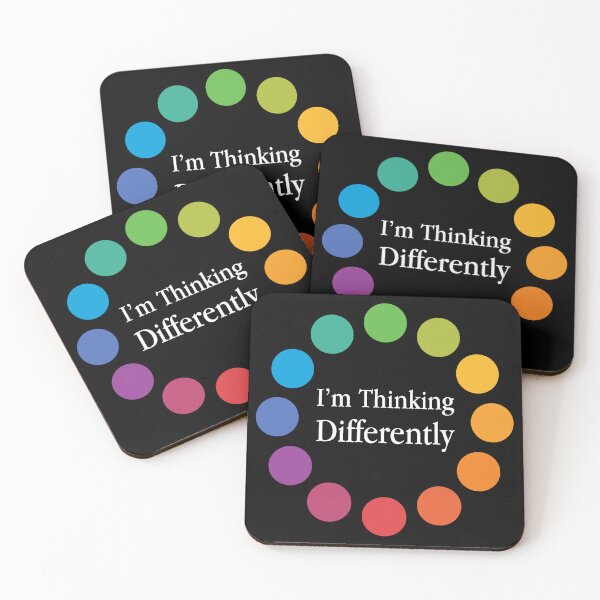 Item preview, I'm Thinking Differently ( Black edition ) designed and sold by stormrender.