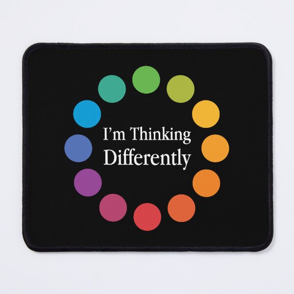 Item preview, I'm Thinking Differently ( Black edition ) designed and sold by stormrender.