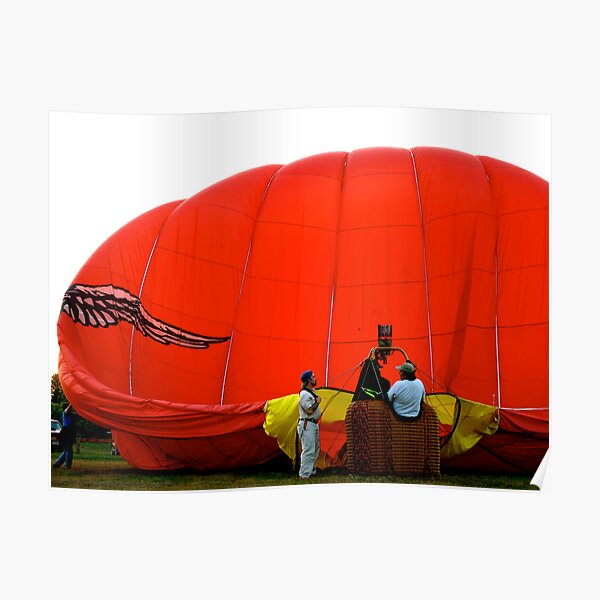 Balloon Down Poster