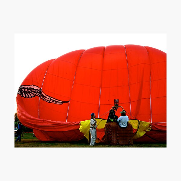 Balloon Down Photographic Print