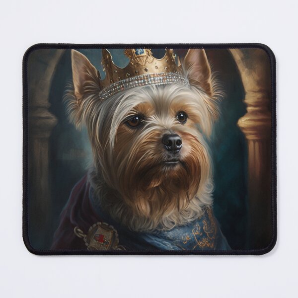 Item preview, Medieval Silky Terrier King designed and sold by DankCards.