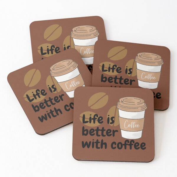 Item preview, Life is better with coffee designed and sold by PellSilversmith.
