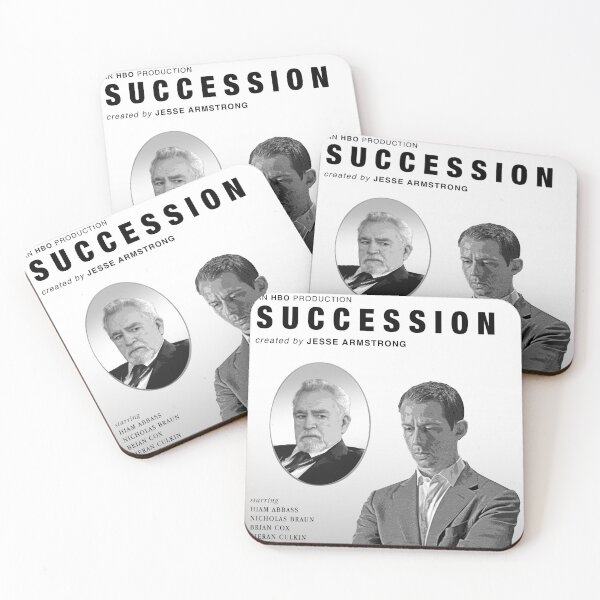 Item preview, Succession Logan and Kendall Poster designed and sold by kandy21299.