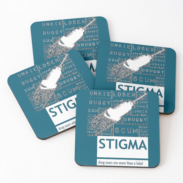 Item preview, Stigma - Drug users are more than a label    designed and sold by MagicByA.